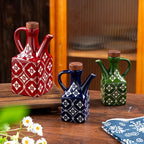Tile Pattern Oil Cruet