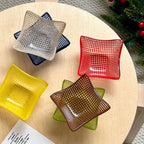Textured Square Dipping Dish
