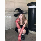 Long Sheer Opera Gloves