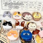 Cute Acrylic Study Paper Clips