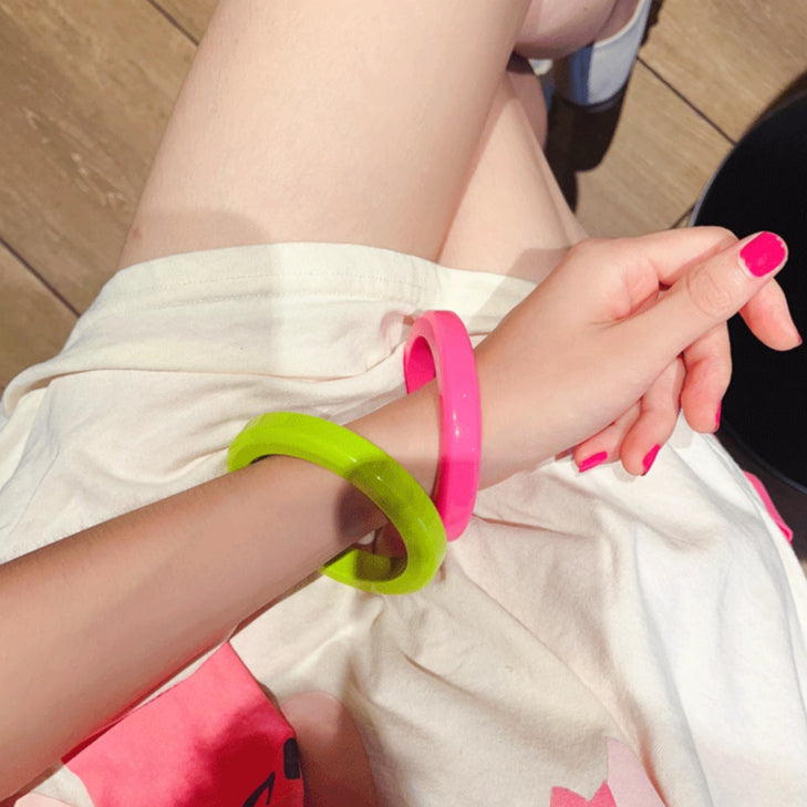 Acrylic Bracelet Simple Modern - Modomu