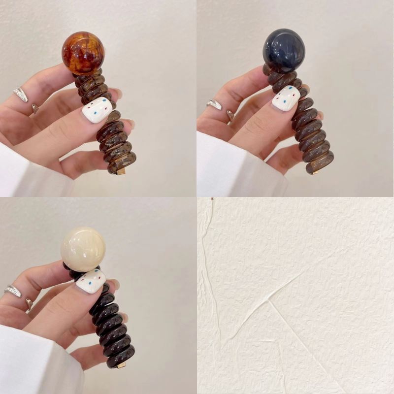 Spiral Coil Hair Ties