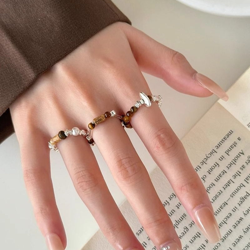 Vintage Maillard Tiger Eye Ring - Modomu