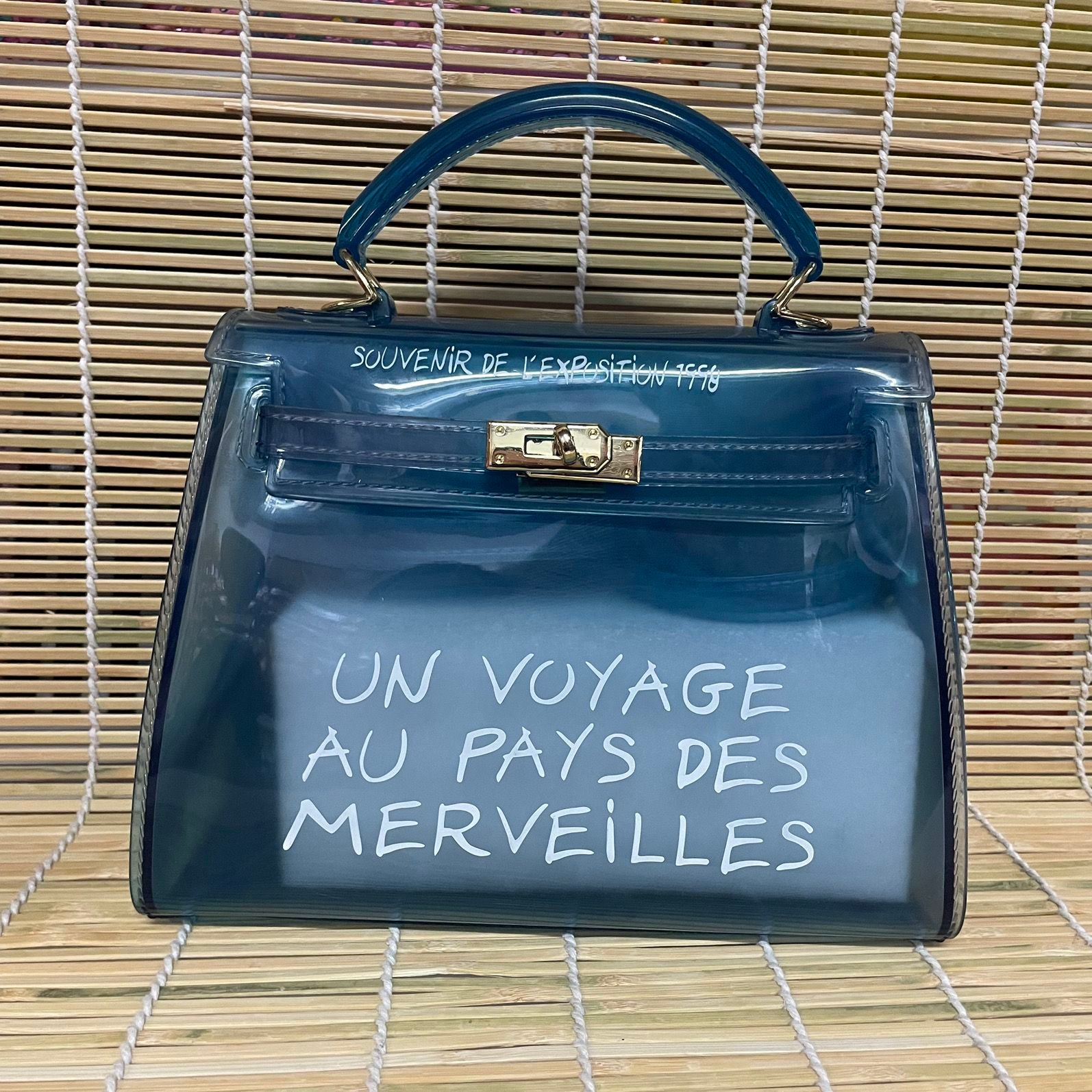 Transparent Jelly Crossbody Bag