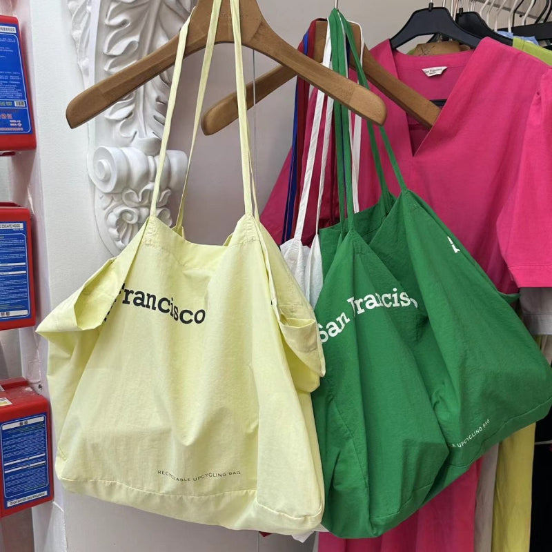 Oversized Canvas Shopper