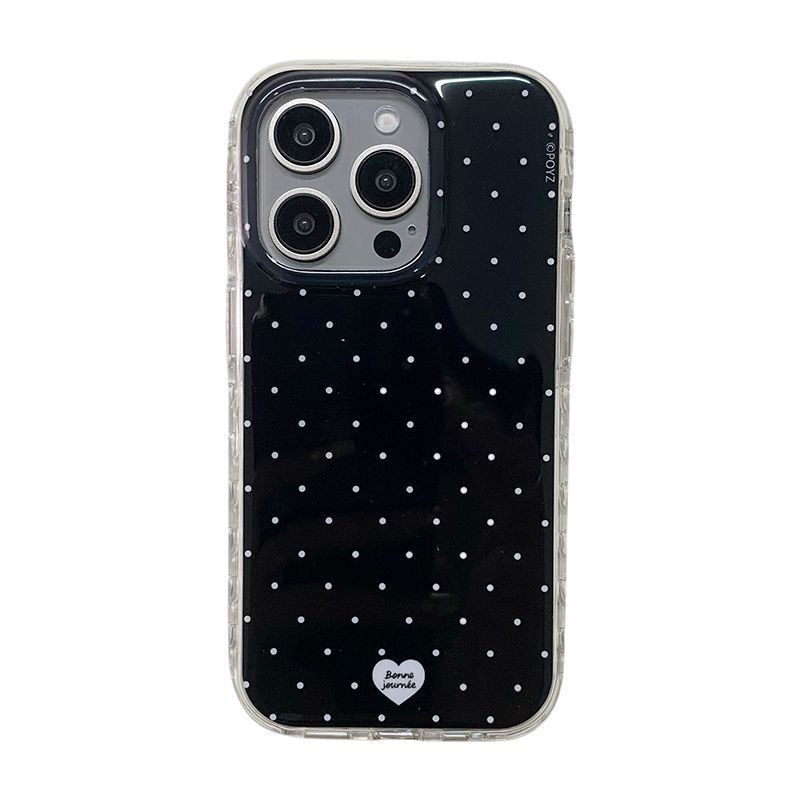 Polka Dot Heart Phone Case - Modomu