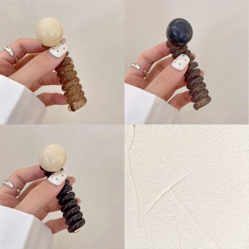 Spiral Coil Hair Ties
