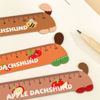Cartoon Puppy Magnetic Bookmark Ruler - Modomu