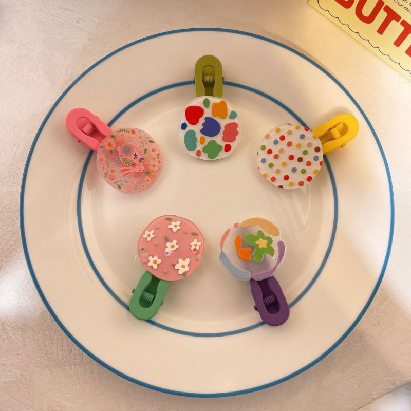 Geometric Cartoon Rabbit Hairpin - Modomu