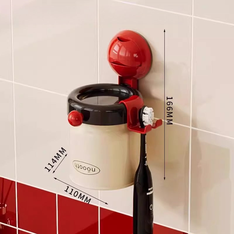 Magnetic Toothbrush Rack Cup Set