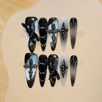Gothic Smoke Cross Press-on Nails