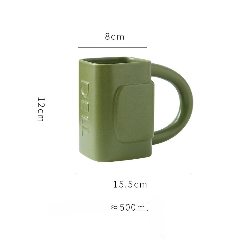 Nordic Ceramic Bag Handle Mug - Modomu