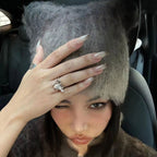 Smoky Almond French Press Nails - Modomu