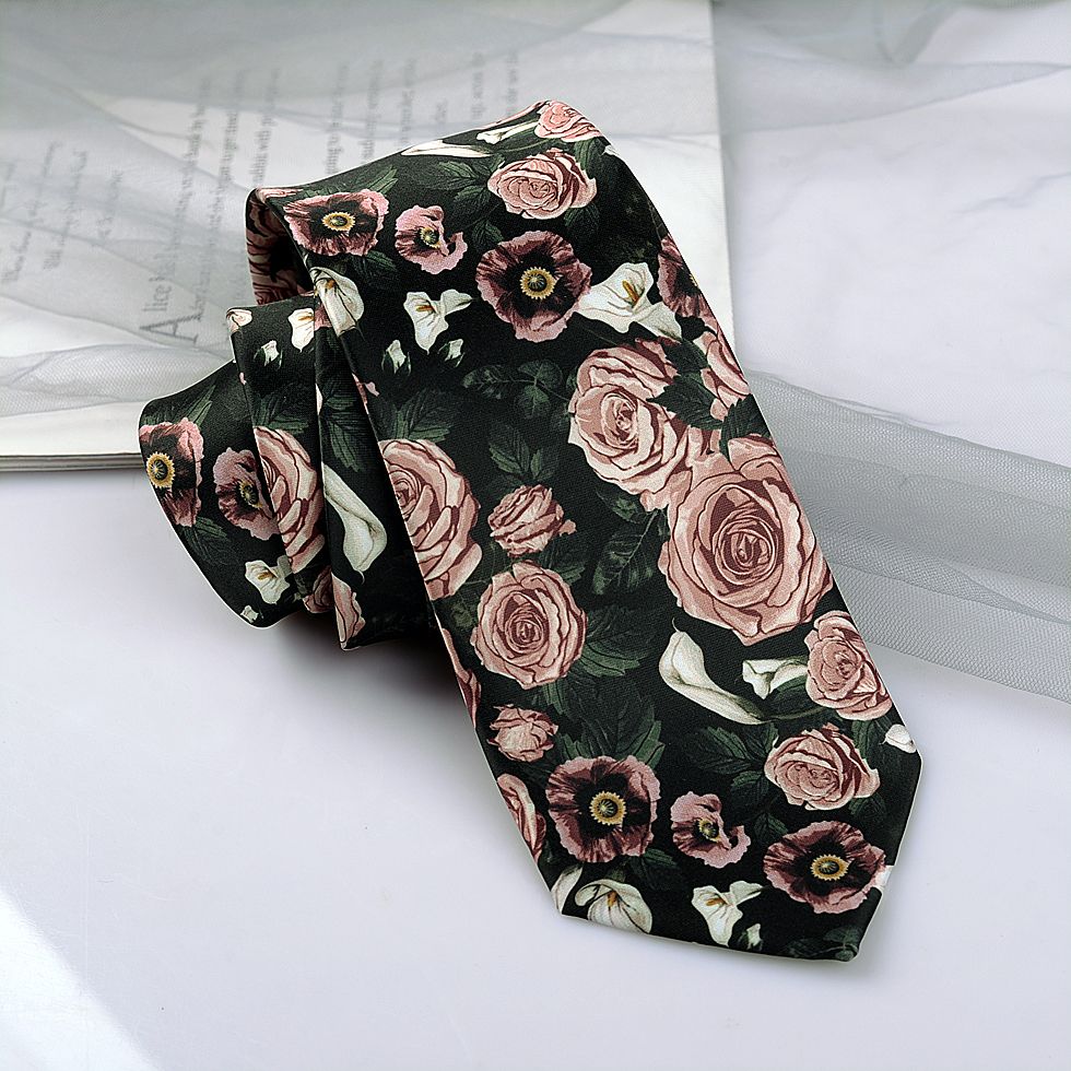 Handmade Retro Jacquard Tie - Modomu