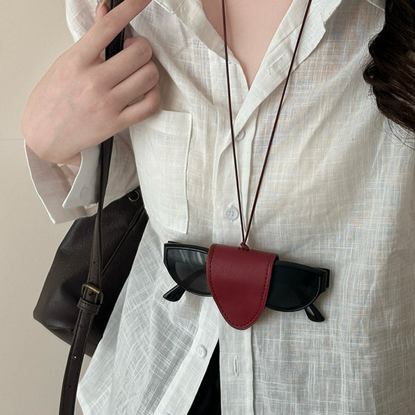 Leather Glasses Clip Organizer - Modomu