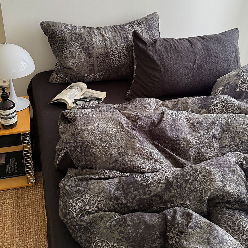 Waffle Crinkle Bedding Set