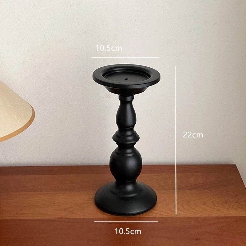 Retro Wrought Iron Candle Holder - Modomu
