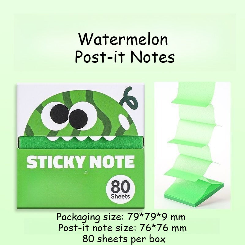 Fruit Monster Sticky Notes