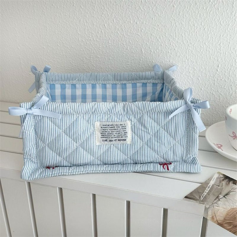 Fabric Desktop Storage Basket
