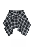 Unisex Plaid Layered Skirt - Modomu