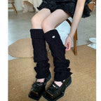 Heavy Knit Stacked Socks