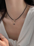 Beaded Sugar Cube Necklace - Modomu