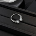Twist Pearl Open Ring - Modomu