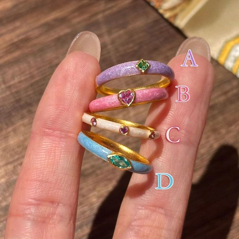 Delicate Diamond Detail Ring - Modomu