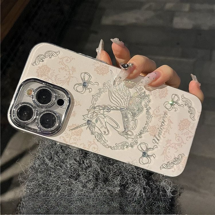 Feather Yarn Unicorn Phone Case - Modomu