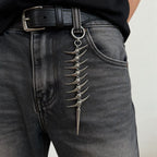 Fishbone Spike Waist Chain