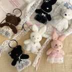 Plush Bunny Bear Doll Keychain - Modomu