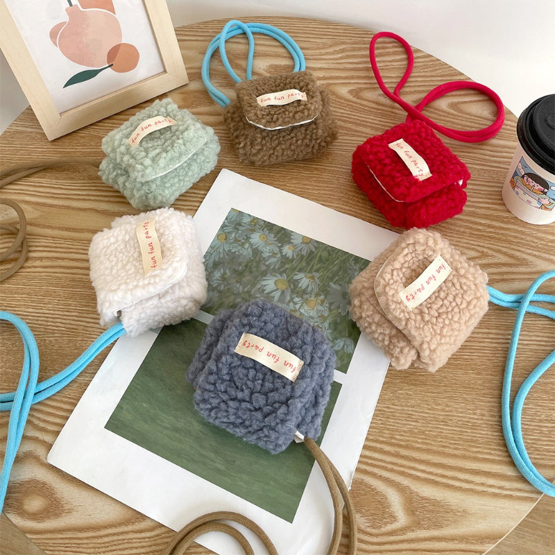 Plush Mini Earphone Case
