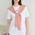 Knitted Shawl Style Vest