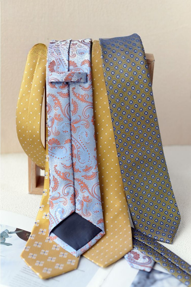 Retro Pattern Tie for Suits - Modomu
