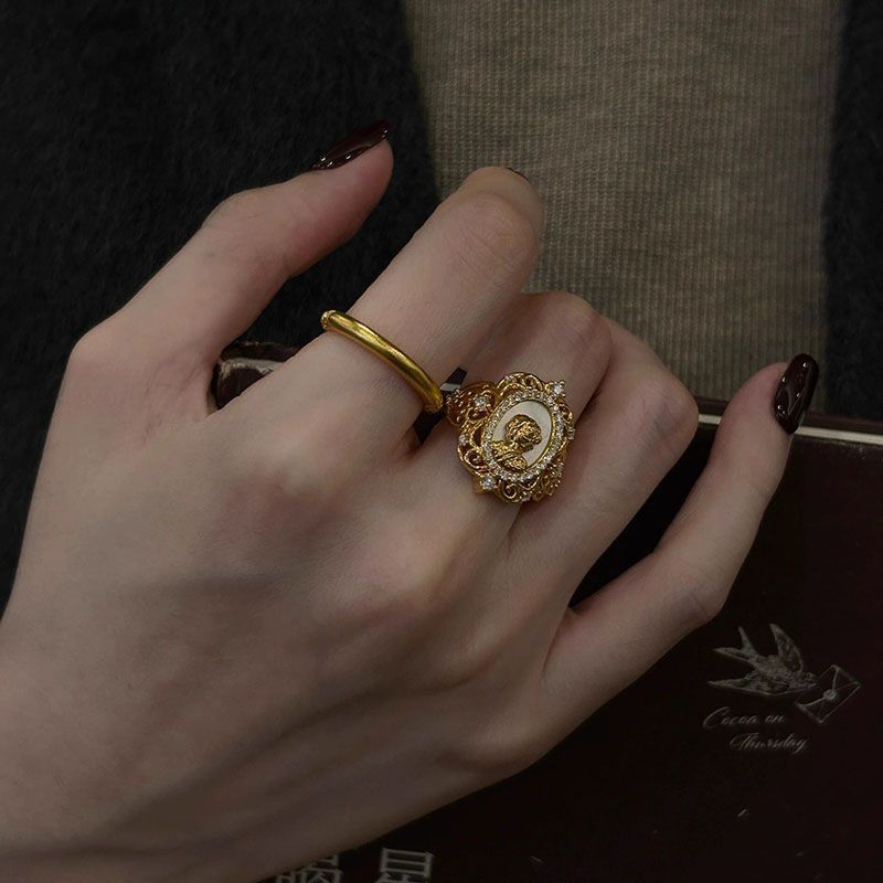 Tiger Eye Statement Ring Set - Modomu
