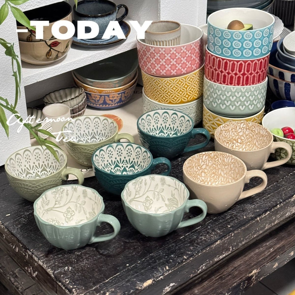 Nordic Ceramic Breakfast Cup