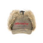 Retro Embroidered Earflap Cap - Modomu
