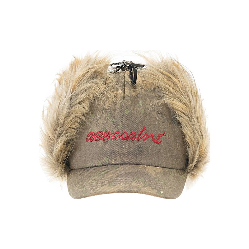 Retro Embroidered Earflap Cap - Modomu