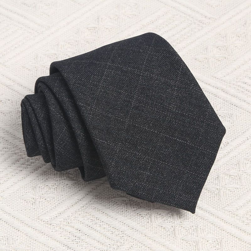 Hand Tied Cotton Linen Tie - Modomu