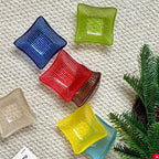 Textured Square Dipping Dish