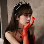 Skeleton Ruffle Headband