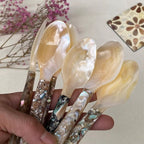 Mother-of-Pearl Mosaic Serving Spoon
