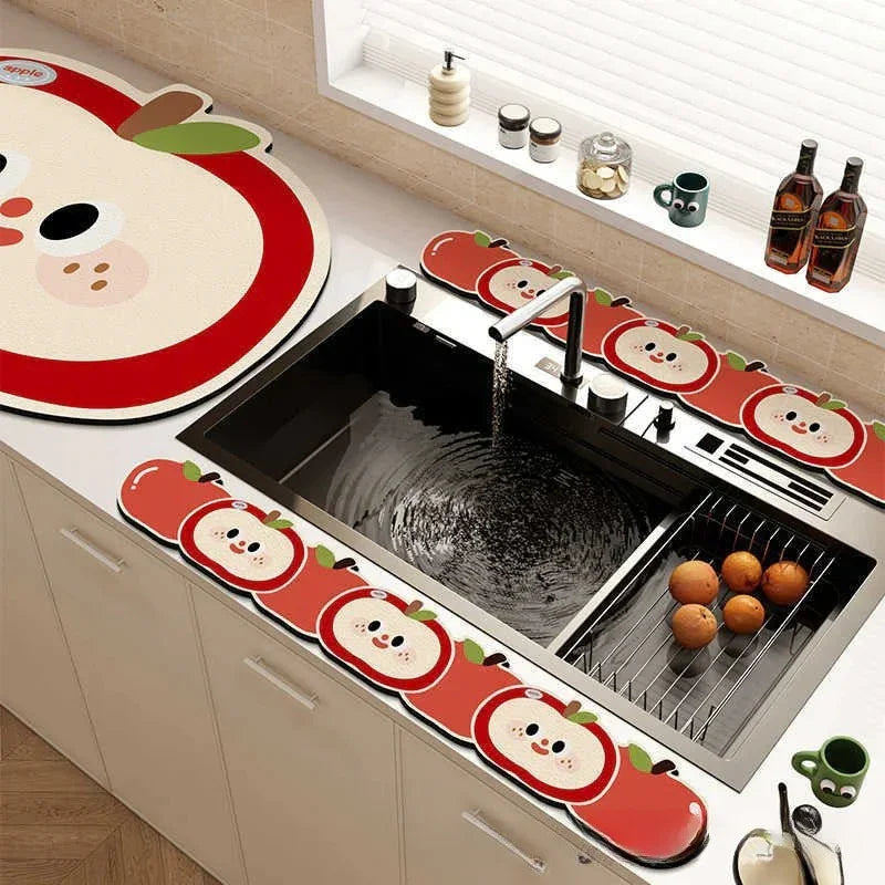 Diatom Mud Drain Mat Minimalist