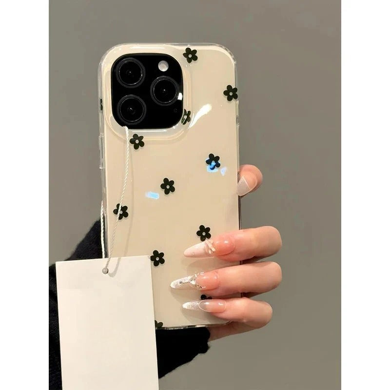 Little Black Print iPhone Case