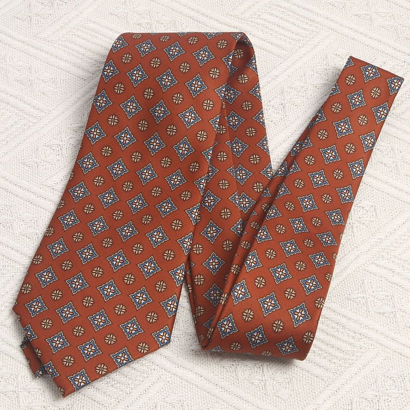 Retro Silk Look Mens Tie - Modomu
