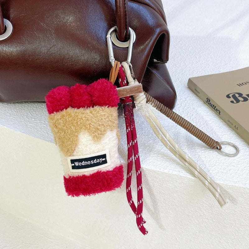 Cute Stove Tea Plush Keychain - Modomu