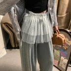 Plus Size Lace Mesh Dress - Modomu