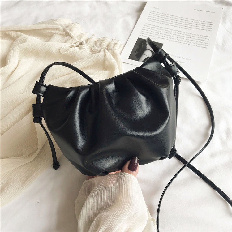 Ruched Cloud Shoulder Bag