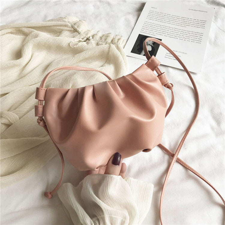 Ruched Cloud Shoulder Bag