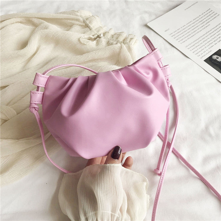 Ruched Cloud Shoulder Bag